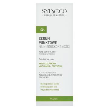 Sylveco Dermo Trądzik, Serum punktowe na niedoskonałości, 15 ml