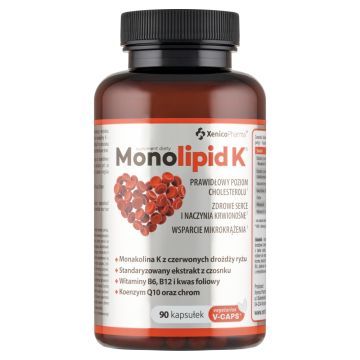 Monolipid K, kaps., 90 szt