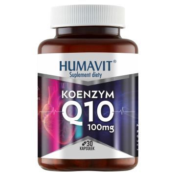 Humavit Koenzym Q10, 100 mg, kapsułki, 30 szt.