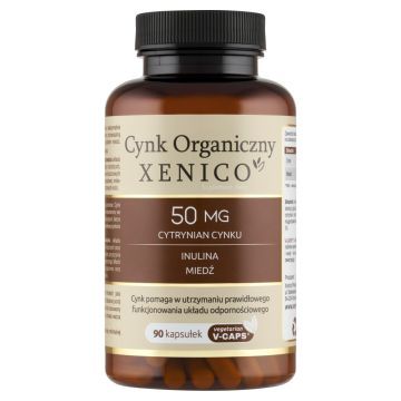 Cynk Organiczny Xenico, kaps., 90 szt