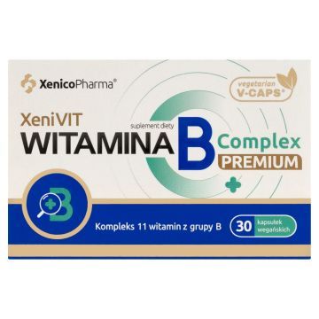 XeniVIT Witamina B Complex Premium, kapsułki, 30 szt.