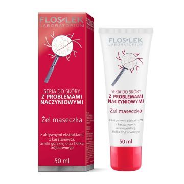 Flos-Lek na Naczyn, zel,maseczka, 50 ml