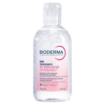 Bioderma Sensibio AR+ Micellar Gel Oczyszczający żel micelarny, 250 ml
