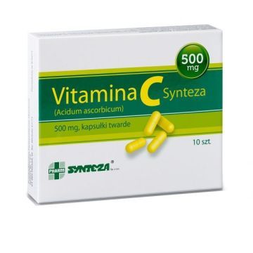 Vit. C Synteza, 500 mg, kaps.twarde, 10 szt