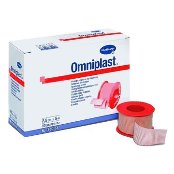 Przylepiec Omniplast, 5 m x 2,5 cm, 1 szt.