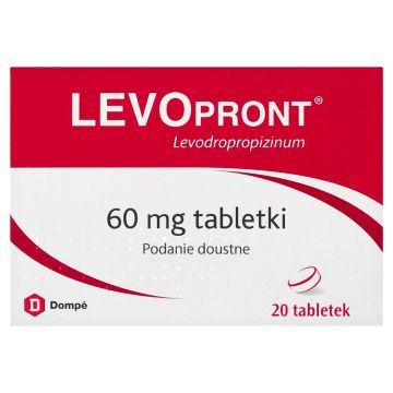 Levopront, 60 mg, tabletki, 20 szt.