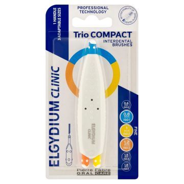 Elgydium Clinic Trio Comp.123, szczot.d/przest.m/zęb., 1 szt