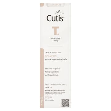 Cutis T, Trychologiczny szampon przeciw wypadaniu włosów, 200 ml