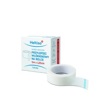 Heltiso Przylepiec włókninowy biały 5m x 1,25cm 
