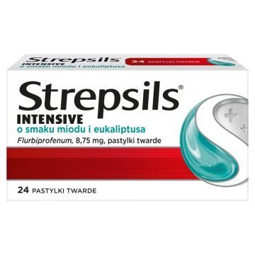 Strepsils Intensive sm.miodu i eukalipt.,8,75mg,pastyl.24szt