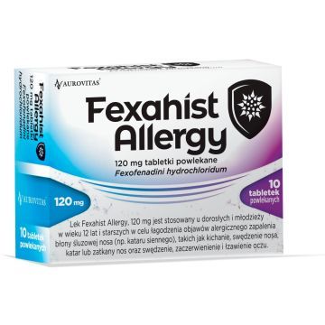 Fexahist Allergy, 120 mg, tabletki powlekane, 10 szt.