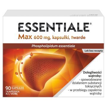 Essentiale Max, 600 mg, kaps.twarde, 90 szt