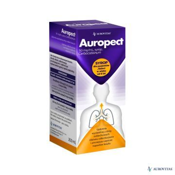 Auropect, 50 mg/ml, syrop, 200 ml