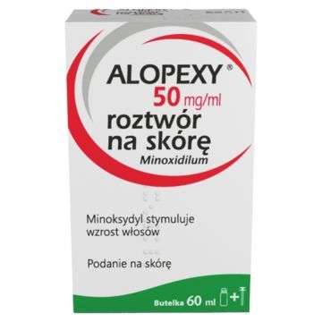 Alopexy, 5 %, roztw.na skórę, 60 ml, 1 butel.z pipetką