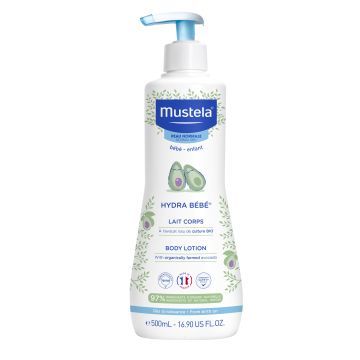 Mustela Hydra Bebe, mlecz.,do ciala,sk.normalna, 500 ml
