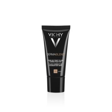 Vichy Dermablend, fluid korygujący o przedłużonej trwałości, SPF 28, 35 Sand, 30 ml