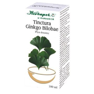 Tinct. Ginkgo bilobae Herbapol w Krakowie,plyn doust.,100ml