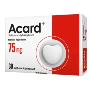 Acard, 75 mg, tabletki dojelitowe, 30 szt.