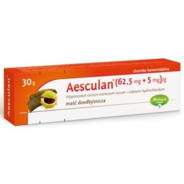 Aesculan, maść doodbytnicza, 30 g