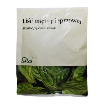 Liść mięty pieprzowej, zioło pojedyncze, 50 g (Flos)