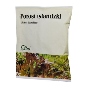 Porost islandzki, ziola do zaparz.,(Flos), 50 g
