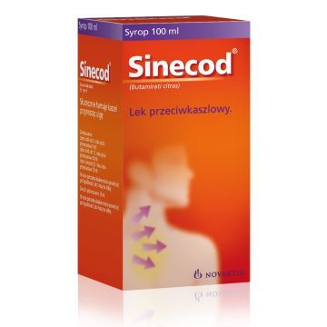 Sinecod, 1,5 mg/ml, syrop, 100 ml