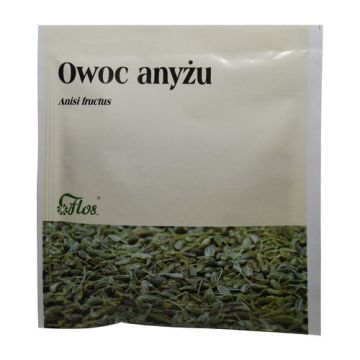 Owoc anyżu, zioło pojedyncze, 50 g (Flos)