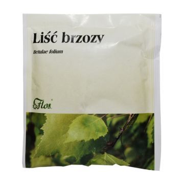 Liść brzozy, zioło pojedyncze, 50 g (Flos)