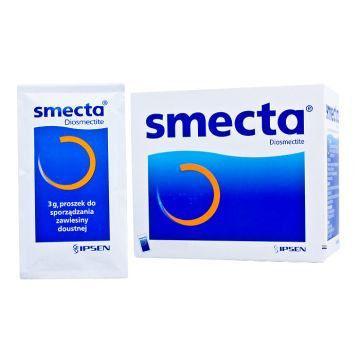 Smecta, proszek w saszetkach, smak pomarańczowo-waniliowy, 3 g, 10 szt.