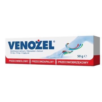 Venożel, 50 g, żel