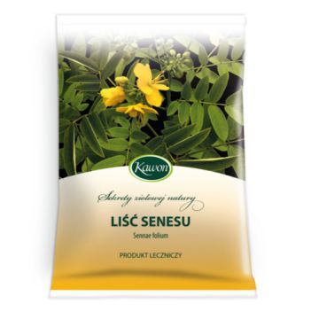 Liść senesu, zioło pojedyncze (Kawon), 50 g