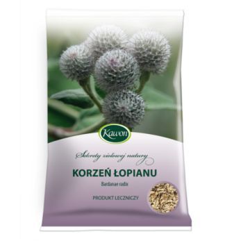 Korzeń łopianu, zioła do zaparzania, 50 g (Kawon)