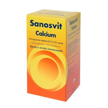 Calcium Sanosvit, syrop, 150 ml