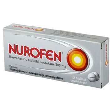 Nurofen, 200 mg, tabletki powlekane, 12 szt.