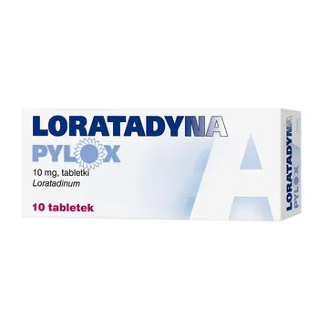 Loratadyna Pylox, 10 mg, tabletki, 10 szt.