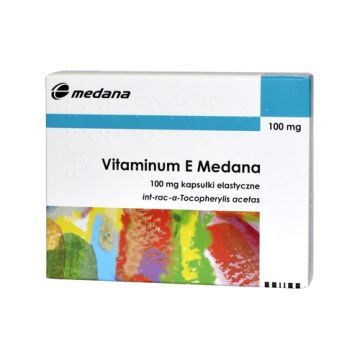 Vit. E Medana, 100 mg, kaps.elast., 30 szt