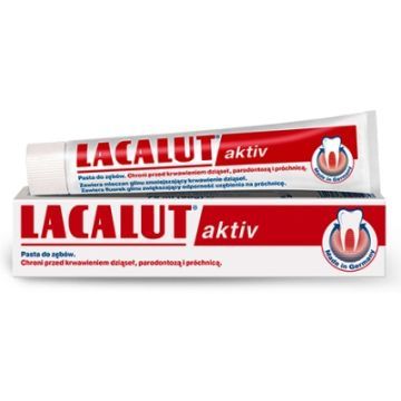 Lacalut aktiv, pasta do zębów, 75 ml