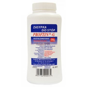 Proftin-G, zasypka do stop, 120 g