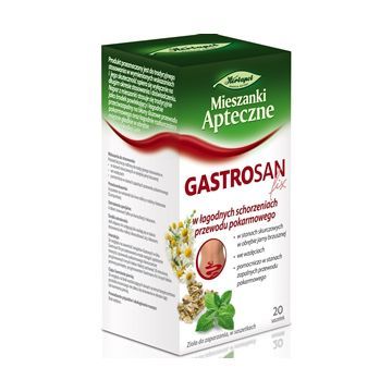 Gastrosan fix, zioła do zaparzania w saszetkach, 2 g, 20 szt.