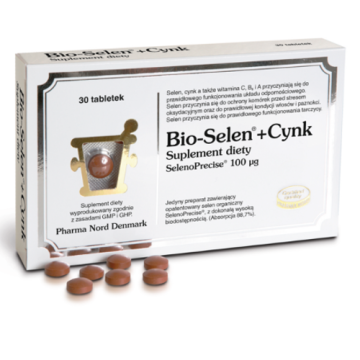 Bio-Selen + Cynk, tabletki, 30 szt.