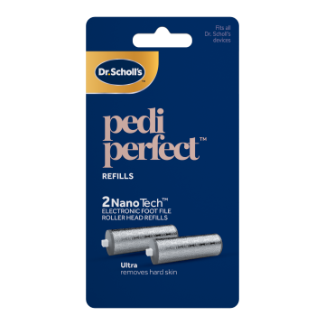 Dr.Scholl's Pedi Perfect NanoTech, głowice obrotowe, 2 szt