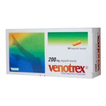 Venotrex, 200 mg, kaps.twarde, 64 szt