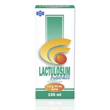 Lactulosum Polfarmex, (7,5 g/15 ml), syrop, 150 ml