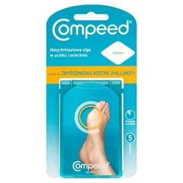 Plastry Compeed, na halluksy, 5 szt.