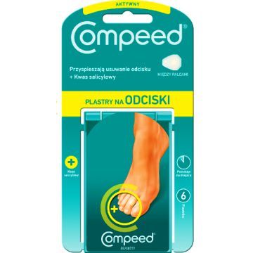 Plastry Compeed, na odciski na palcach stóp, 10 szt.