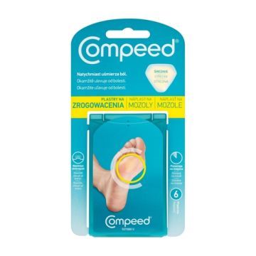 Compeed Plastry na zrogowacenia na podeszwach, 6 szt.