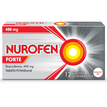 Nurofen Forte, 400 mg, tabletki powlekane, 12 szt.