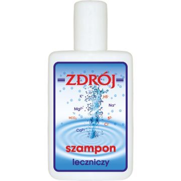 Sulphur Zdrój, mineralny szampon leczniczy, 130 ml