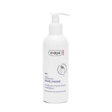 Ziaja Med Siemie lniane, emuls.,d/myc.tw.,naw,sk.alerg,190ml