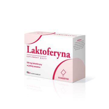 Laktoferyna, proszek w saszetkach, 15 szt.